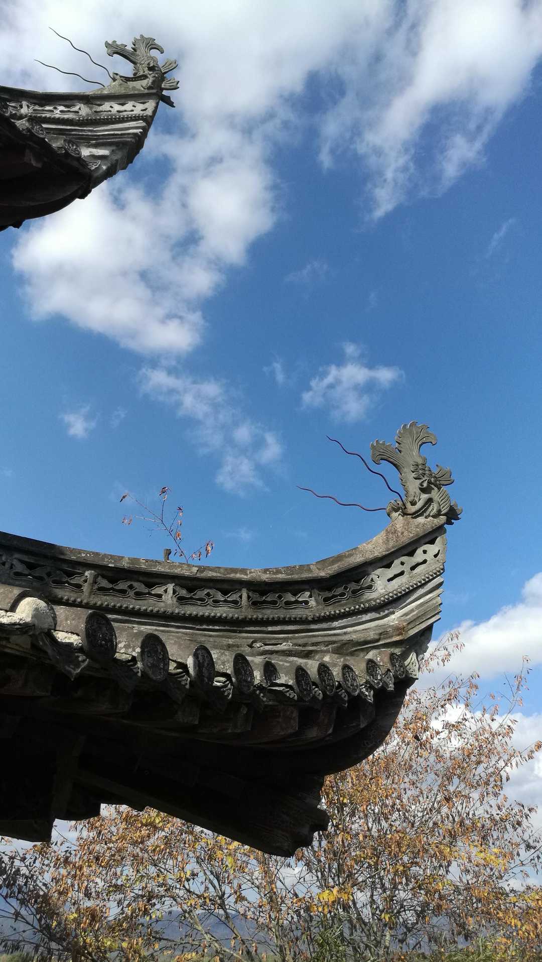 宝殿飞檐